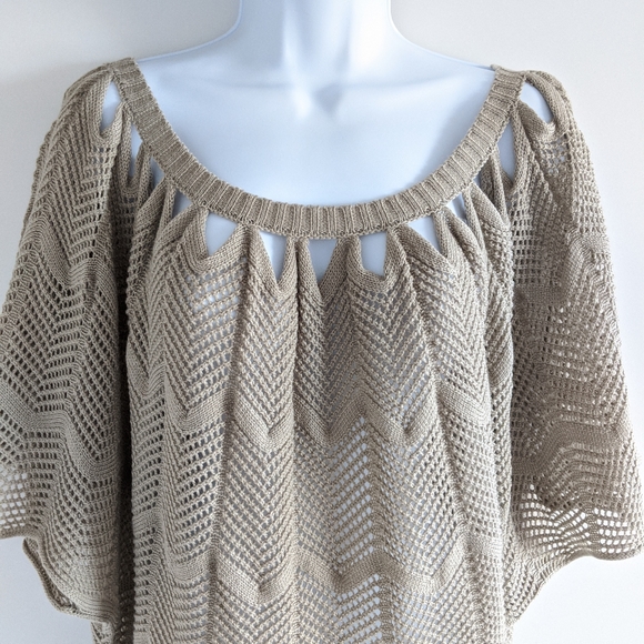 NWOT Chevron knit tunic - Picture 4 of 12